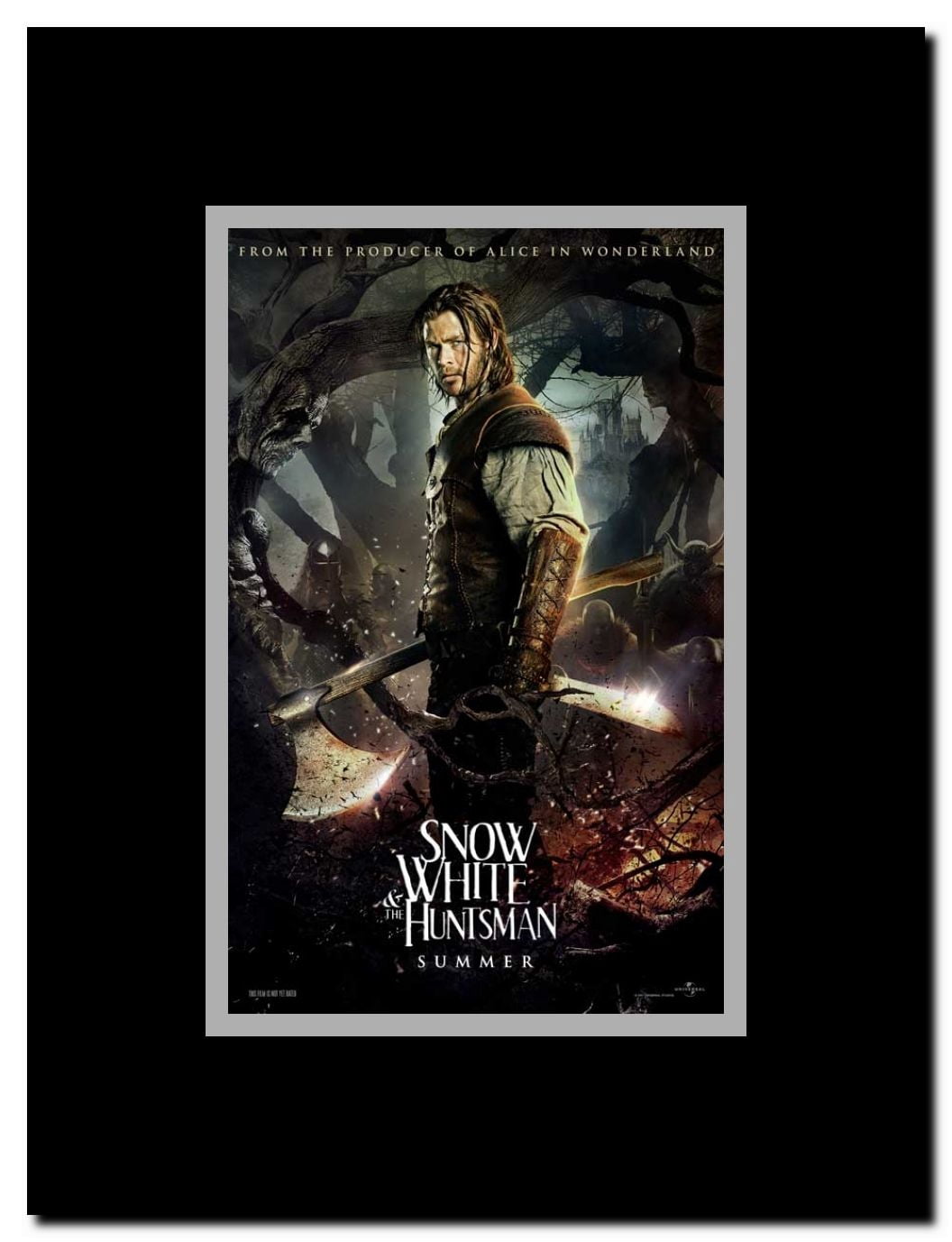 Snow White and the Huntsman Framed Movie Poster