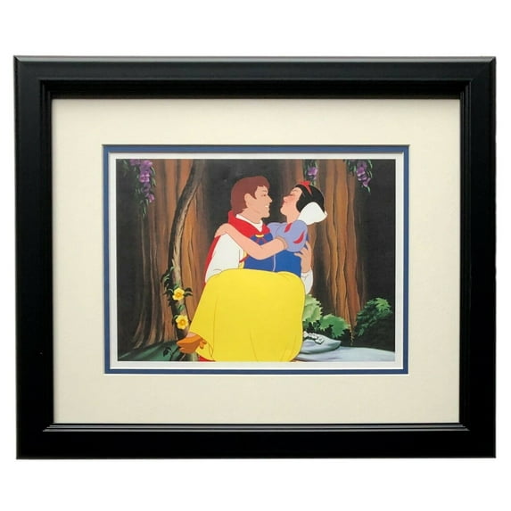Snow White and the Seven Dwarfs Framed 8x10 Commemorative Snow White w/ Prince Photo