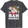 thumbnail image 1 of Snow White & the Seven Dwarfs Christmas Grumpy Humbug DTG Print Unisex T-Shirt, 1 of 5