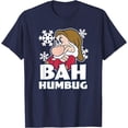 thumbnail image 1 of Snow White & the Seven Dwarfs Christmas Grumpy Humbug DTG Print Unisex T-Shirt, 1 of 5