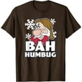 thumbnail image 1 of Snow White & the Seven Dwarfs Christmas Grumpy Humbug DTG Print Unisex T-Shirt, 1 of 5
