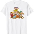 thumbnail image 1 of Snow White & the Seven Dwarfs Group Fun DTG Print Unisex T-Shirt, 1 of 5