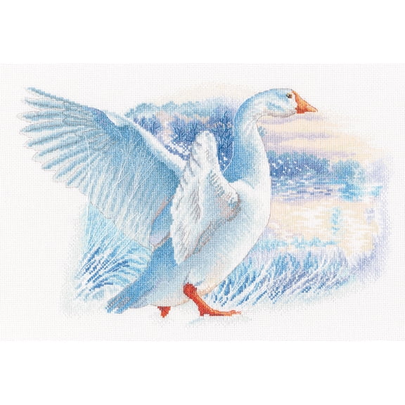 RTO Cross Stitch, Snow Goose (14 Count)