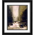 thumbnail image 1 of Snow in New York 2x Matted 28x32 Large Black Ornate Framed Art Print by Robert Henri, 1 of 2