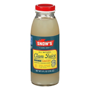 Snow's All Natural Clam Juice, 8 oz