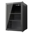 thumbnail image 1 of SnowLion Premium 2.4 Cu.ft. 1-Glass Door Beverage Refrigerator, Black, 1 of 5
