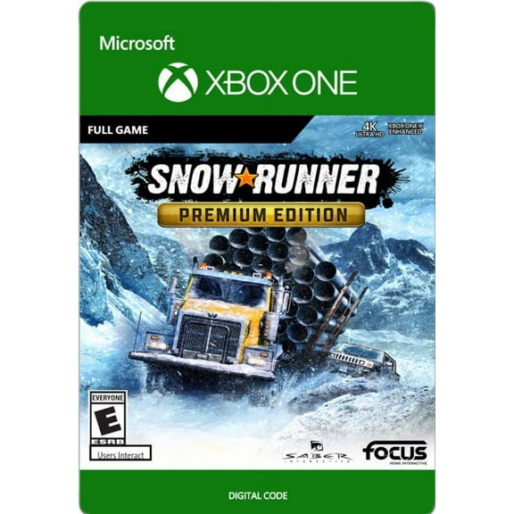 SnowRunner - Premium Edition, Focus Home Interactive, Xbox One [Digital Download]