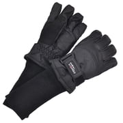 SnowStoppers Kids Ski & Winter Sports Gloves Large, Black