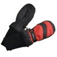 thumbnail image 1 of SnowStoppers Original Kids Winter Mittens (Black/Red, Medium), 1 of 4
