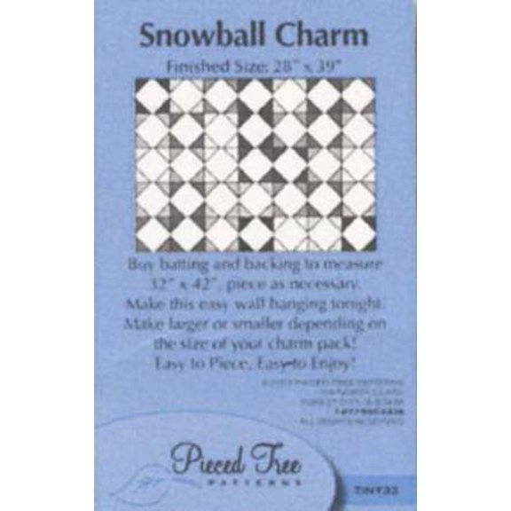 Snowball Charm - Tiny33