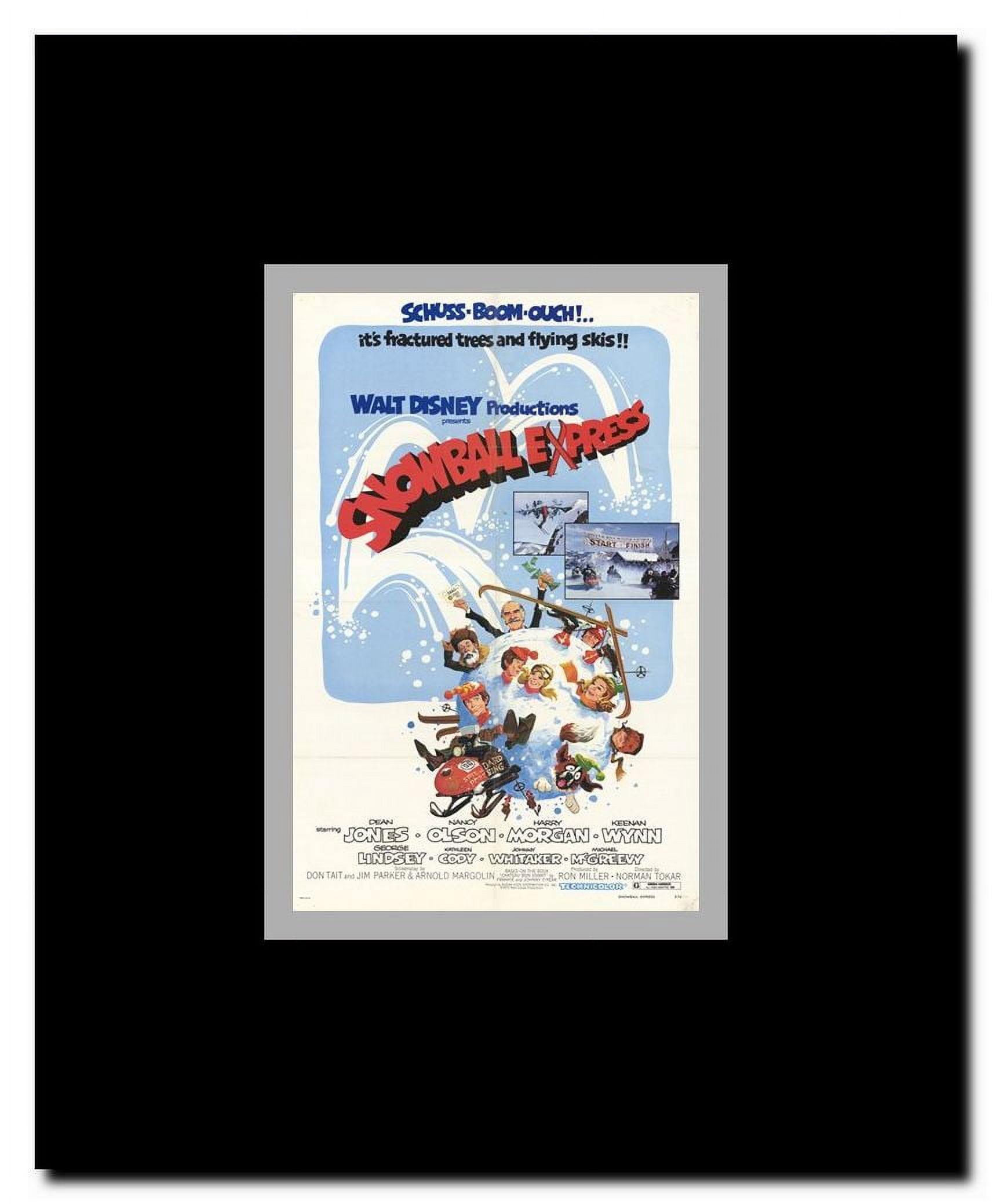 Snowball Express Framed Movie Poster