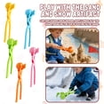 thumbnail image 1 of Snowball Maker Clip Snow Sand Mold Tool for Outdoor Winter Fun and Fast Snowball Fights with Ergonomic Handle for Easy Use Blue, 1 of 3