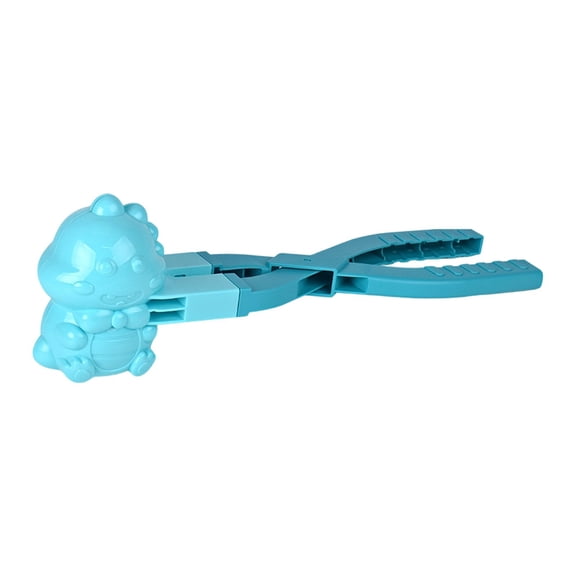Snowball Maker Toy Beach Toys Snow Toys, Snowball Maker 1 Pack Snow Ball Shaper Molds Toys Games with Handle,Snow Ball Fights Tool Winter Toys Snow Ball Clip Snow Games for Outdoor(Light Blue)