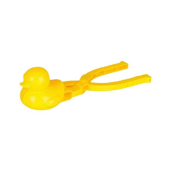Snowball Maker Toys,Yellow Duck Snowball Maker SnowBall Toys with Handle,Snowball Duck Maker Duck,Cartoon Shape Sno Tools