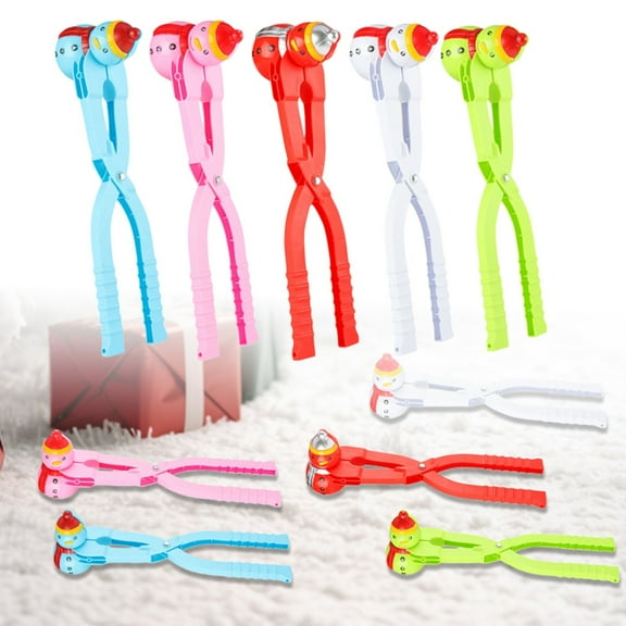 Snowball Maker and Snowman Building Kit for Winter Outdoor Family and Sculpting Activities