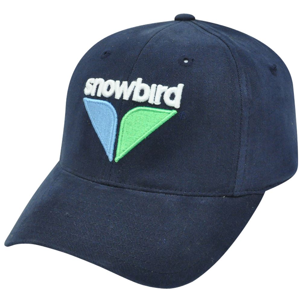 Snow Rider Cap Snowbird Winter Vacation Snow Board Ski Lodges Stretched Flex Fit S/M ...