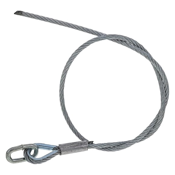 Snowblower Lift Winch Cable BE-106089 - Replacement Cable for 44 inch Craftsman Snowblowers - Compatible with 19A40020 & 19A40019 Models