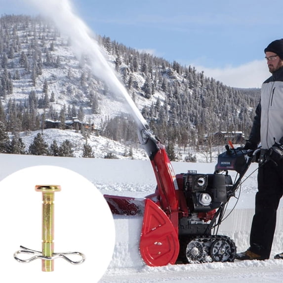 Snowblower Shear Pins with Cotter Pins, Heavy Duty Replacement Kit for Snow Blower Auger, Compatible with Most Brands