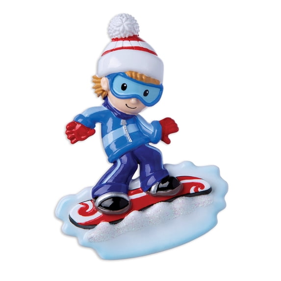 Snowboarder Boy Ornament