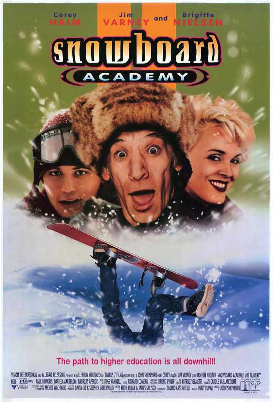 Snowboard Academy movie POSTER (Style A) (27" x 40") (1996)