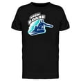 thumbnail image 1 of Snowboard Emblem T-Shirt Men -Image by Shutterstock, Male 3X-Large, 1 of 2
