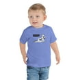 thumbnail image 1 of Snowboard Family Toddler Short Sleeve Tee (Heather Columbia Blue, 2T), 1 of 1