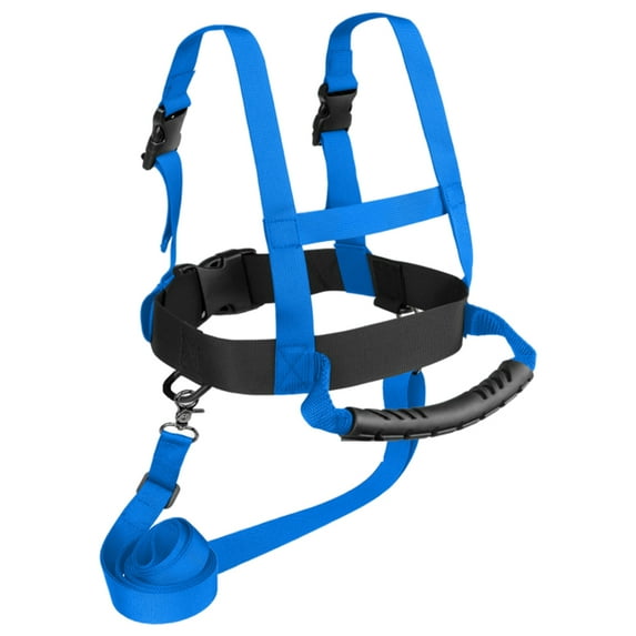 Snowboard Harness Trainer for Kids Leash Equipment Blue