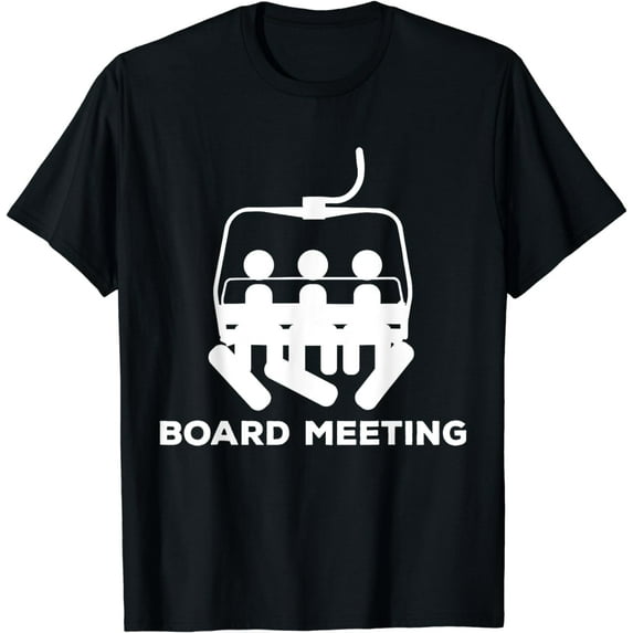 Snowboard Meeting Gift Idea - Snowboarding Vacation Skiing T-Shirt
