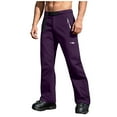 thumbnail image 1 of Snowboard Pants Men with Pockets 3 In 1 Cargo Pant Winter Snowpants with Fleece Lining Waterproof Windproof Outdoor Hiking Warm Ski Pants, 1 of 9
