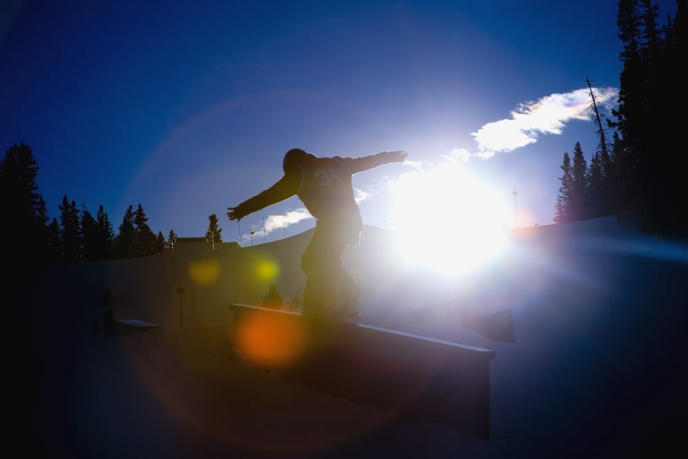 Snowboarder Canvas Art - Tes Lalonde Design Pics (18 x 12)