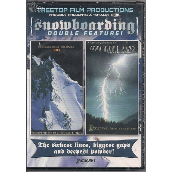 Snowboarding Double Feature: Second Wind / Third Degree Burns DVD NEW