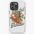 thumbnail image 1 of Snowboarding Gingerbread Man Phone Case for iPhone 11 12 13 14 15 16 17 Pro Max, 1 of 2