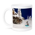 thumbnail image 1 of 3dRose, Snowboarding on Evans Heaven at Whitefish, Montana, USA, MR., 15oz Mug, 1 of 7
