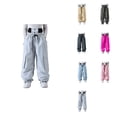 thumbnail image 1 of Snowboarding Pants, Waterproof Insulated Cargo Trousers, Windproof Loose Wide Leg for Cold Weather Activities, Hiking, Trekking, Adjustable Waist, 1 of 7
