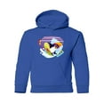 thumbnail image 1 of Snowboarding Penguin Hoodie Juniors -Image by Shutterstock,  Small, 1 of 4