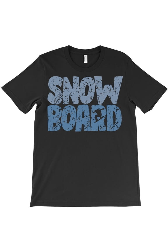 Snowboarding Vintage Retro Snowboard Mountain Winter Themed Graphic - Last-Minute Gift G26265 Unisex T-Shirt, Up to Size 5XL