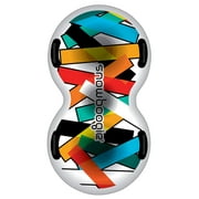 Snowboogie Air Tube 65" | 2 Person Rider Snow Sled | Inflatable Sled with Soft Handles | Slick Bottom for Speed & Control