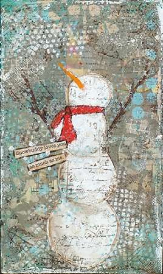 Snowbuddy Canvas Art - Cassandra Cushman (12 x 18)