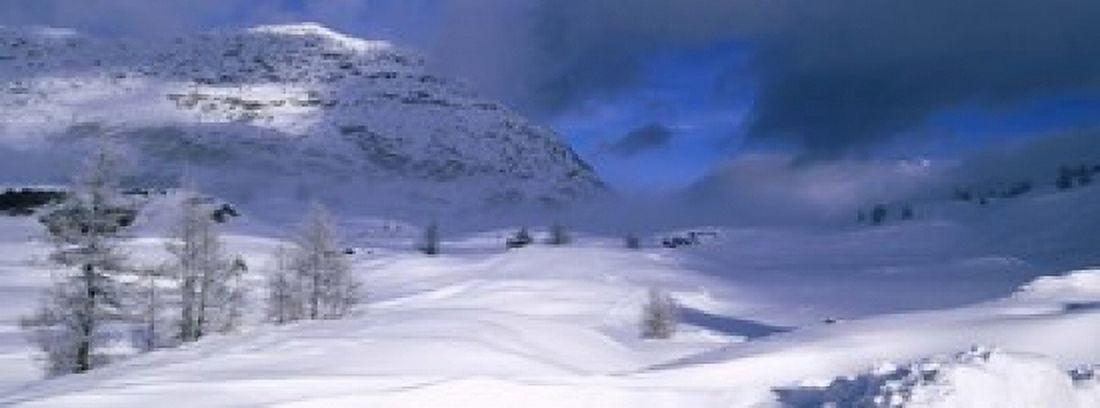 Snowcapped mountain in a polar landscape Simplon pass Switzerland Canvas Art - Panoramic Images (18 x 7)