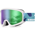 thumbnail image 1 of Snower Kids Ski Goggles - Over Glasses Ski/Snowboard Goggles for Youth - 100% UV Protection, 1 of 12