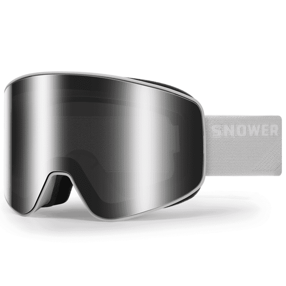 Snow Machine Goggles Snower Ski Goggles PRO - Frameless, Interchangeable Lens 100% UV400 ...