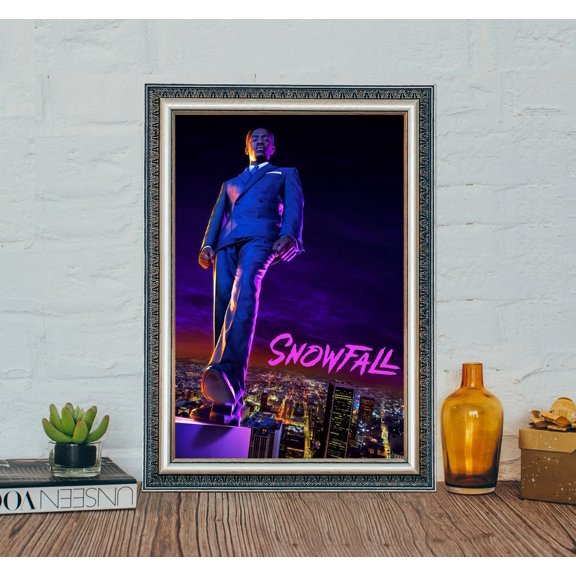 Snowfall Movie Poster, Vintage Print, Unframed Paper Poster 8x10in