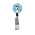 thumbnail image 1 of Snowflake Alaskan Malamute Retractable Badge Reel, 1 of 1