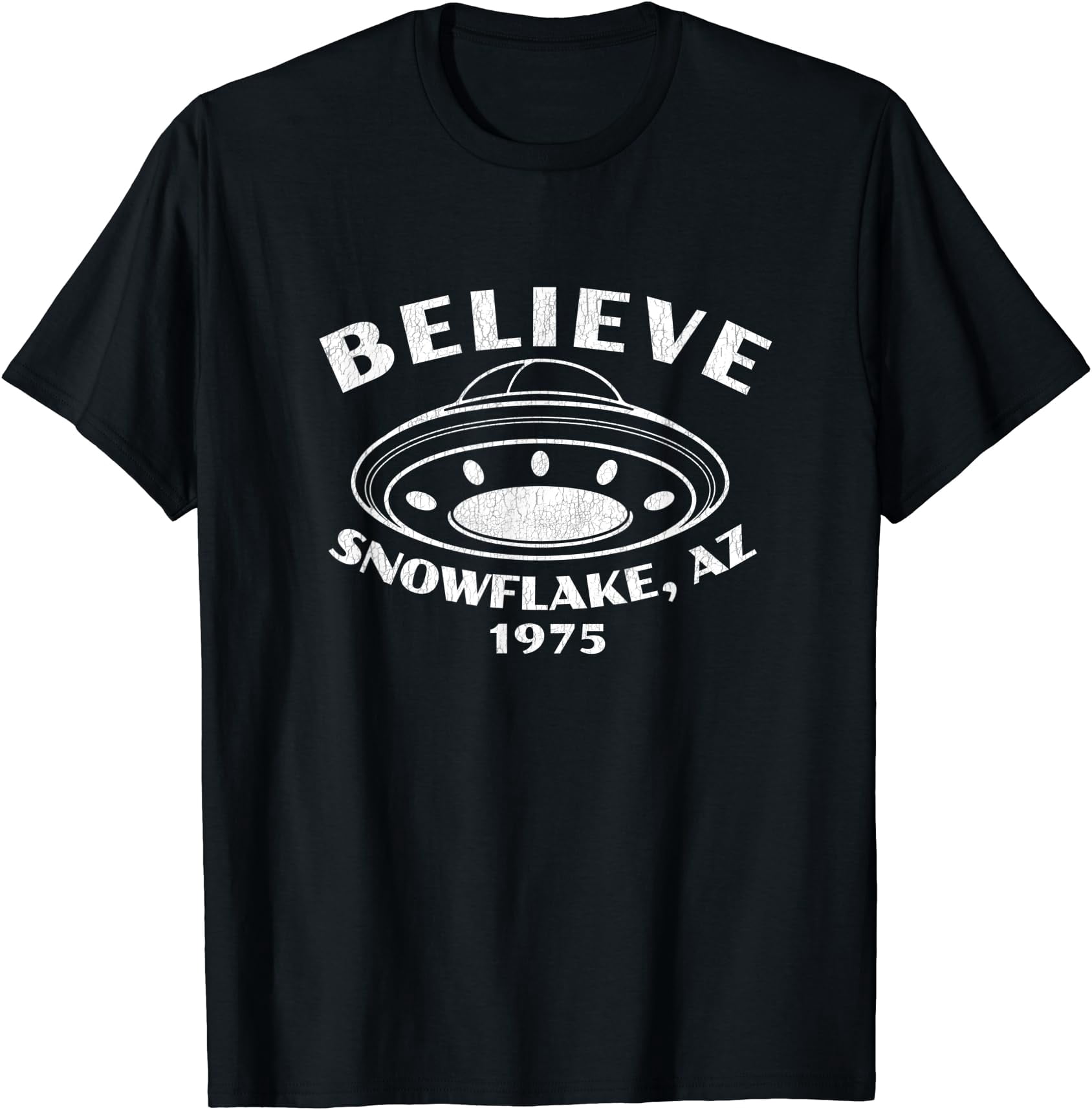 Snowflake Alien Spacecraft T T-Shirt - Walmart.com