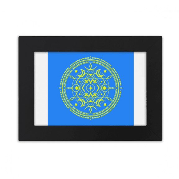 Snowflake Amulet Spell Desktop Photo Frame Ornaments Picture Art Painting