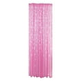 thumbnail image 1 of Snowflake Christmas Curtains Pink Sheer Curtains 6.56 Ft Long for Living Room Bedroom Holiday Backdrop Decor Home Voile Drapes Rod Pocket Window Winter Drape, 1 Panel, 1 of 8