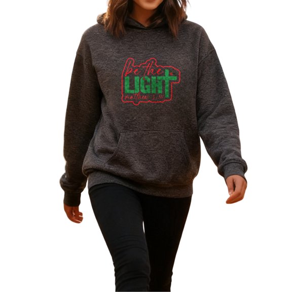 Snowflake Christmas Hoodie for Men Women, Holiday Pullover Hooded Sweatshirt, Cozy Cotton Poly Blend, Festive Winter Outfit