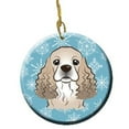thumbnail image 1 of Snowflake Cocker Spaniel Ceramic Ornament, 1 of 1