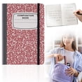 thumbnail image 1 of Snowflake Composition Notebook Composition Notebook College Ruled 96 Sheets Watermelon Red Graph Paper Notebook Composition Notebooks for Math Engineering Study, 1 of 9