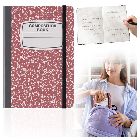 Snowflake Composition Notebook Composition Notebook College Ruled 96 Sheets Watermelon Red Graph Paper Notebook Composition Notebooks for Math Engineering Study